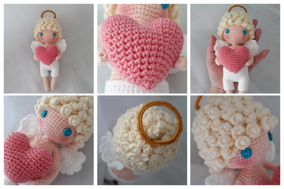 ~ I give you my heart ~ Valentine’s Cupid FREE VERSION PATTERN