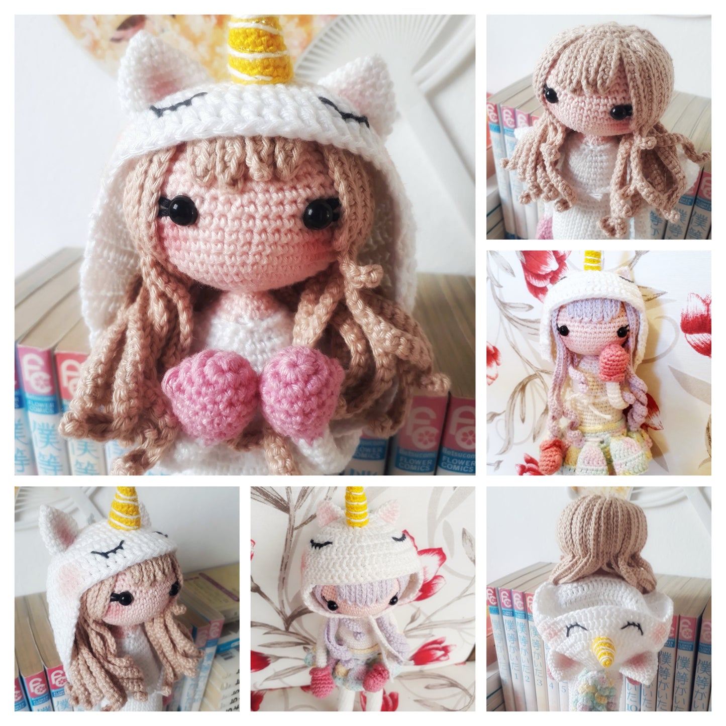 Babi, the Unicorn Lady DIGITAL CROCHET PATTERN