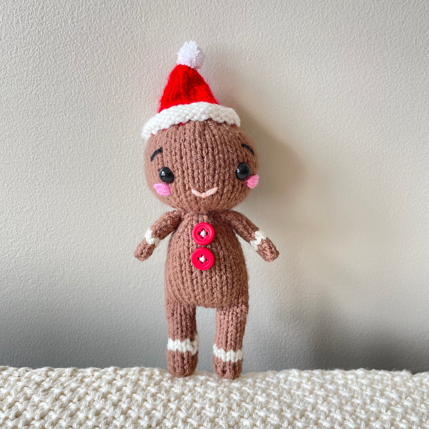 Gingerbread Cookie KNITTED DOLLS