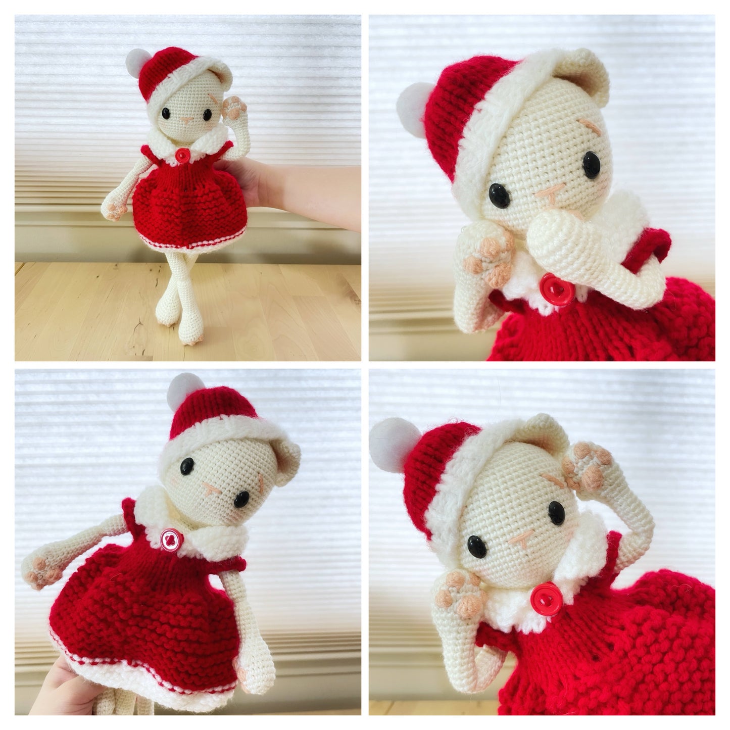 Mia the Cat CROCHET DOLL